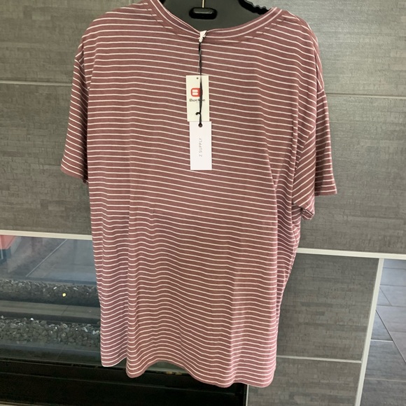 NWT The striped boyfriend shirt - Picture 3 of 4